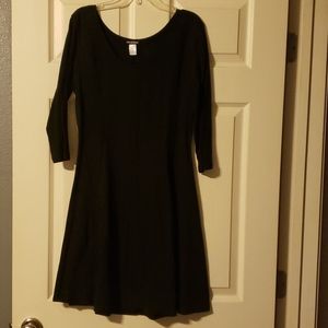 Joe Boxer flare dress black casual